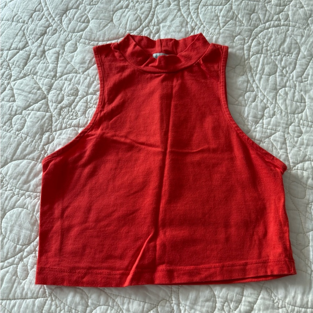 Charlotte Russe Bright Red Top